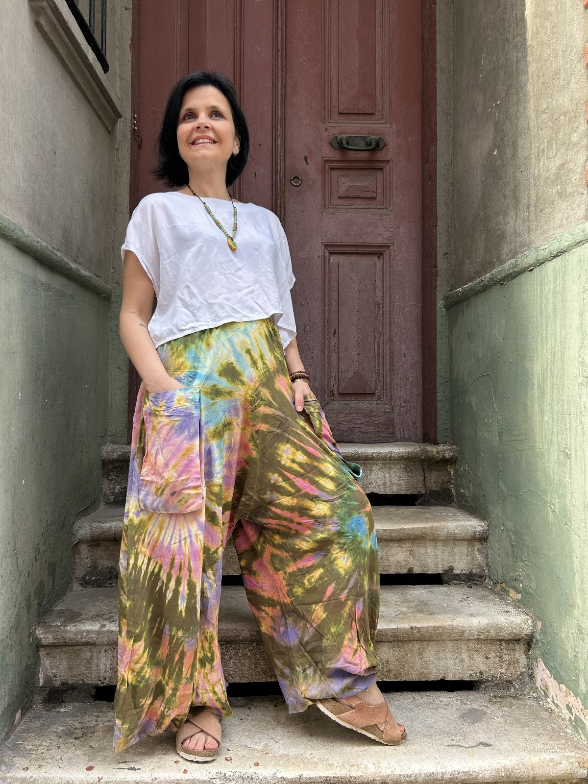 Batik Yeşil Kadın Pantolon