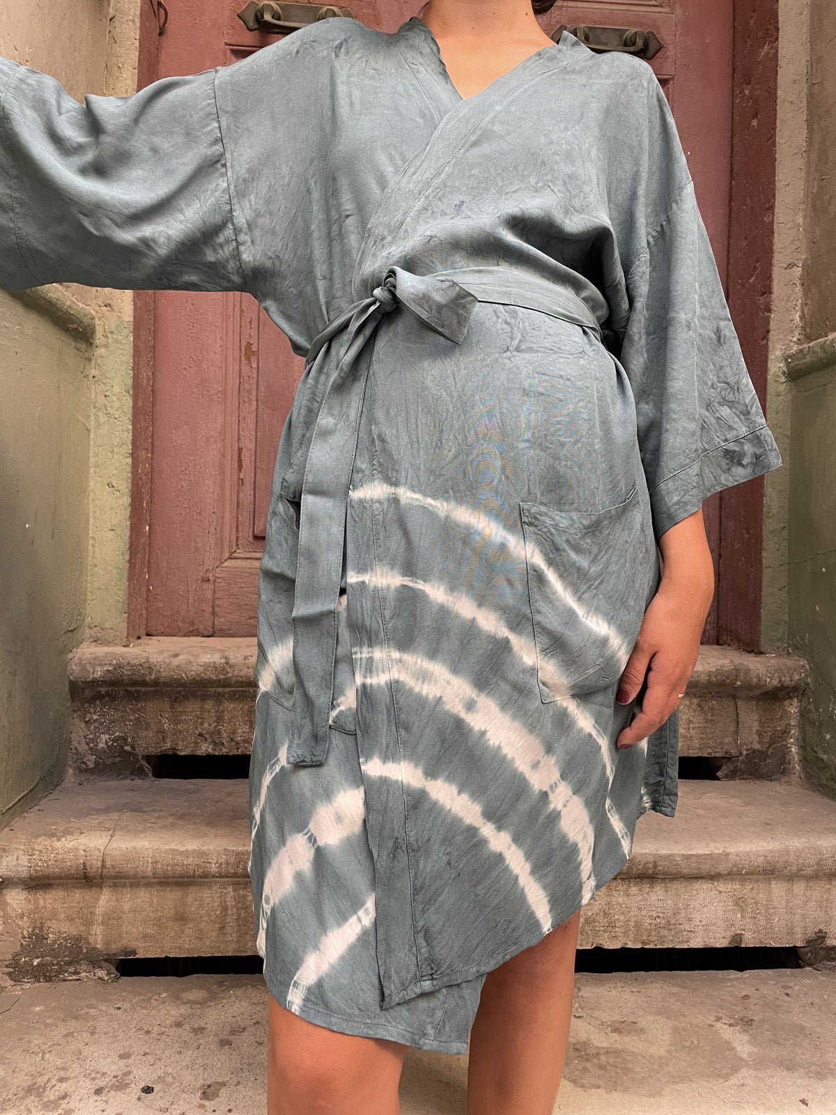 Ocean Batik Kimono