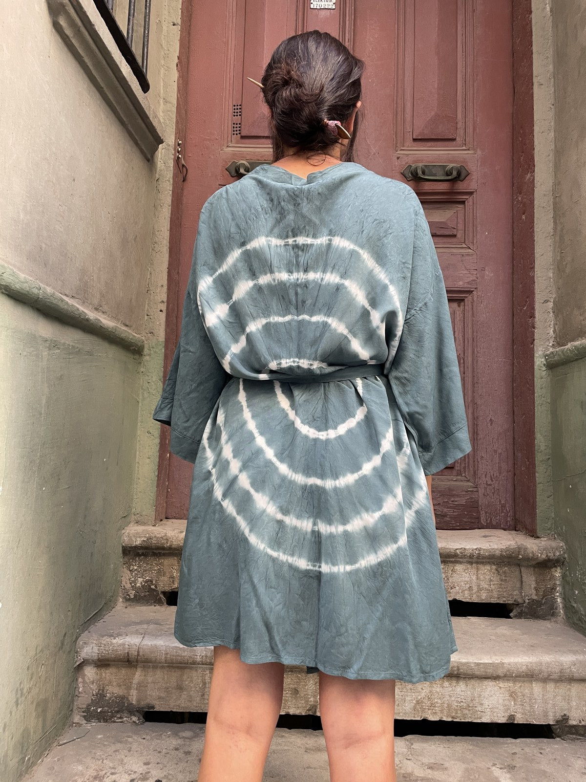 Ocean Batik Kimono