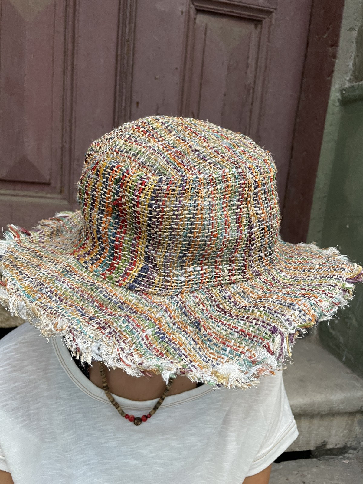 Unisex Nepal Patchwork Hat