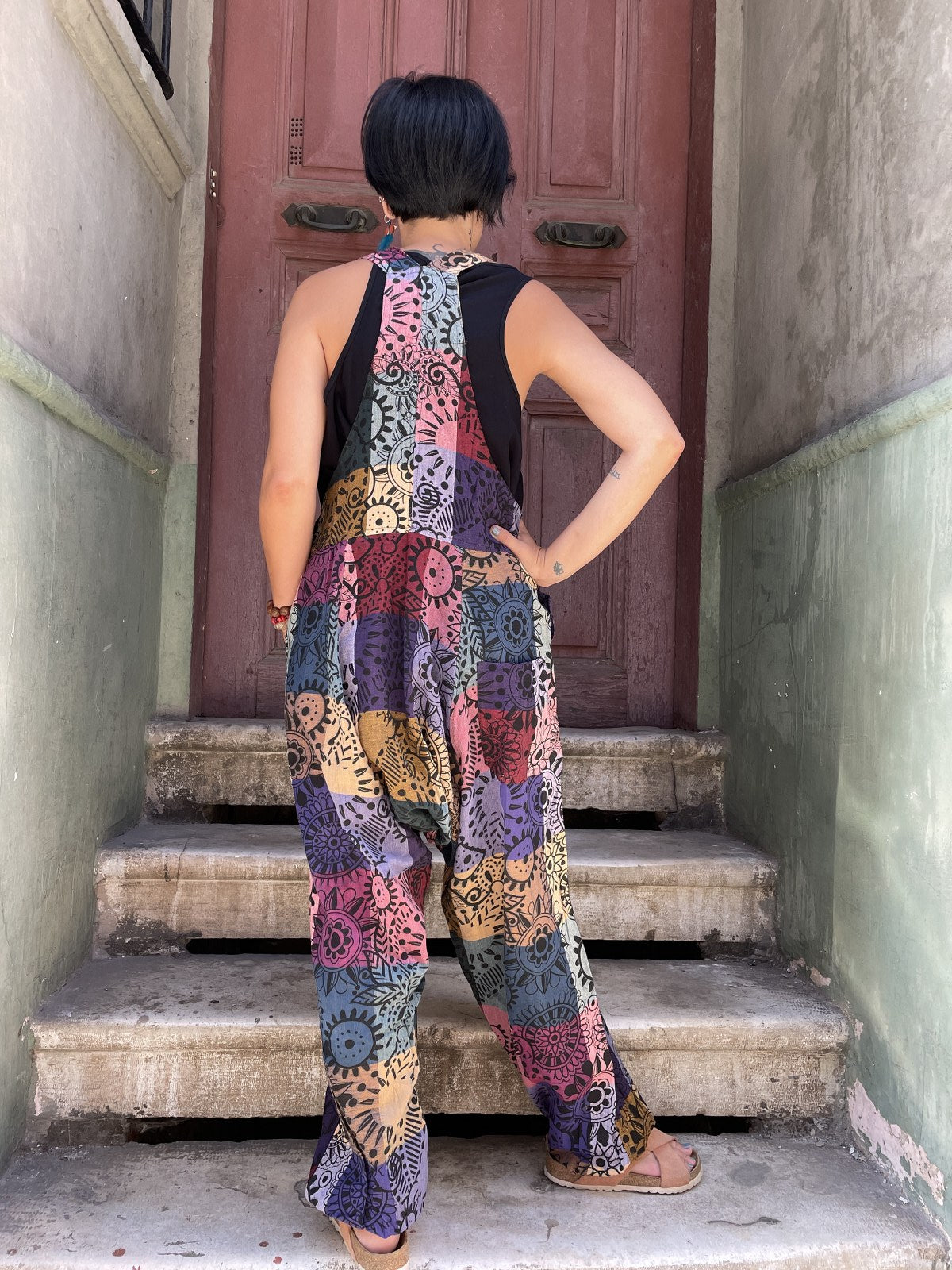 Nepal Patchwork Soft Mandala Salaş Tulum