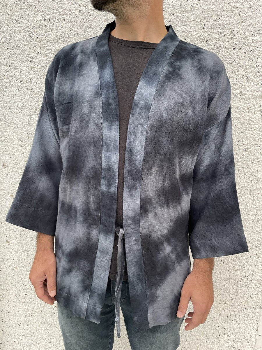 Erkek Kimono Gökyüzü Dumanı