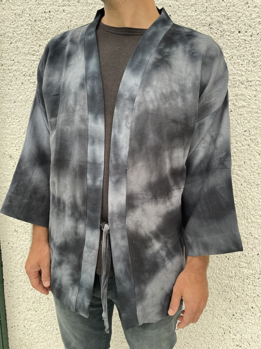 Erkek Kimono Gökyüzü Dumanı