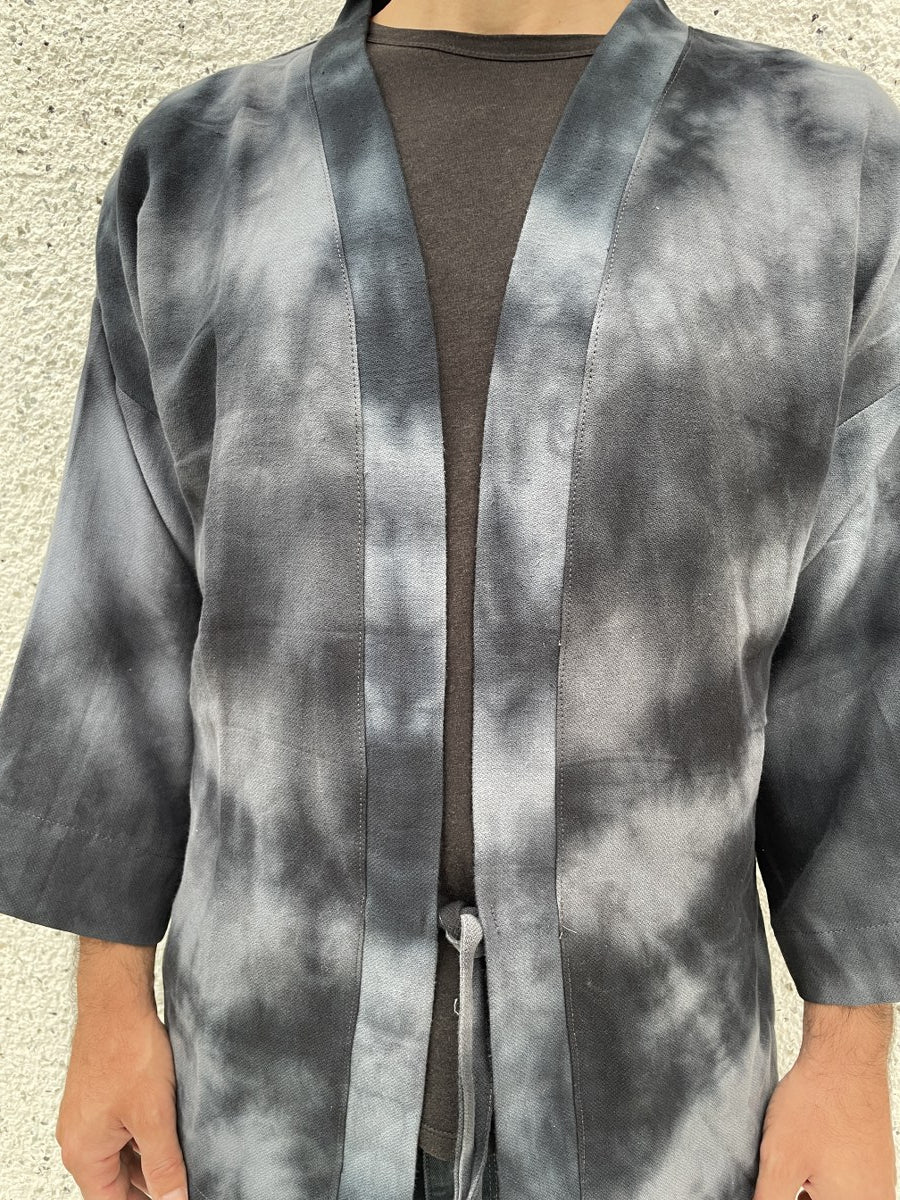 Erkek Kimono Gökyüzü Dumanı