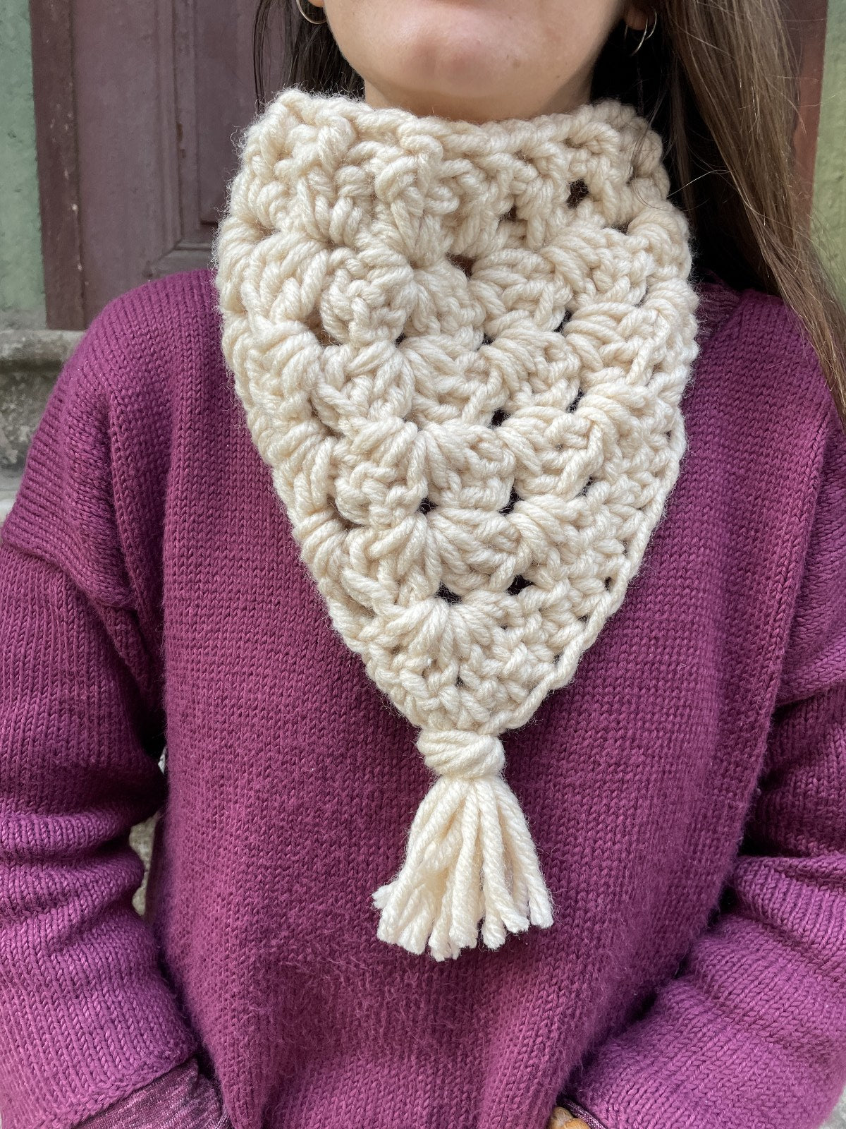 Bohem El Örgüsü Boyunluk