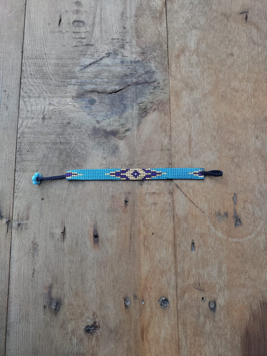Miyuki Boncuk El Yapımı Lacivert Mavi Bileklik