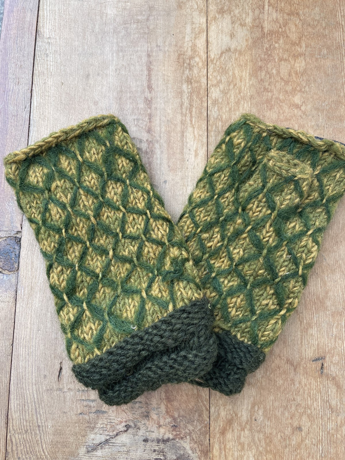 Nepal Yün Parmaksız Eldiven