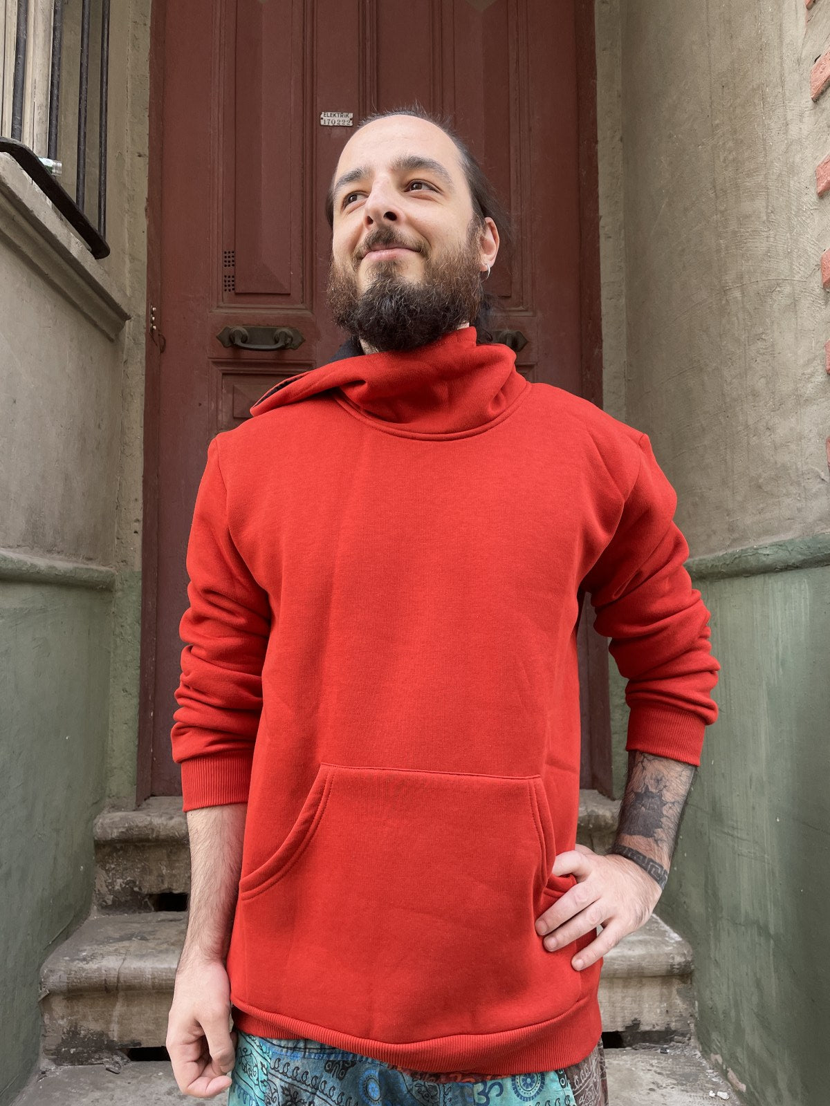 Bohem Kapüşonlu Hugi Sweatshirt