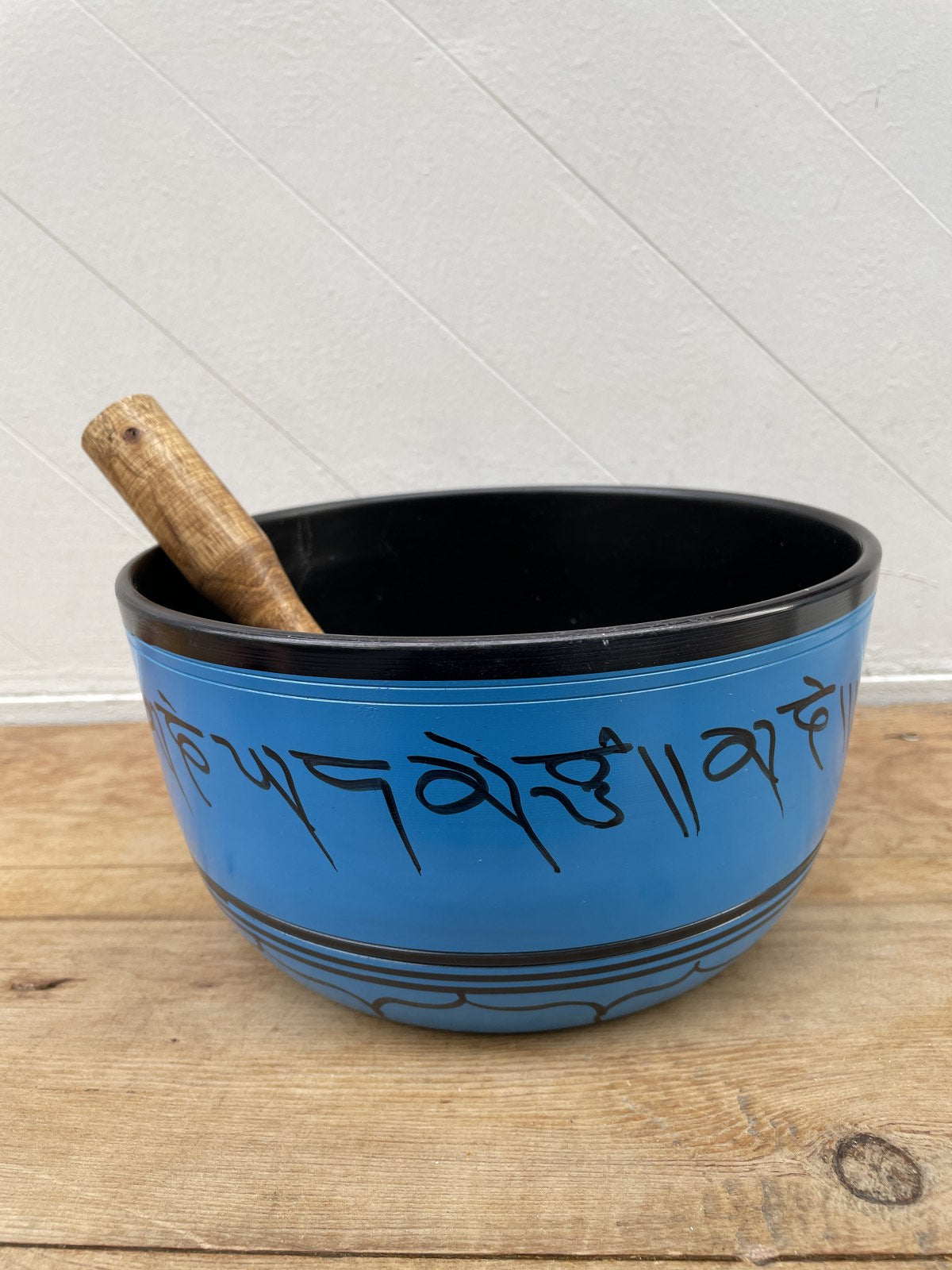 Mavi Meditasyon Çanı Yoga Çanı Tibet Çanağı Singing Bowl