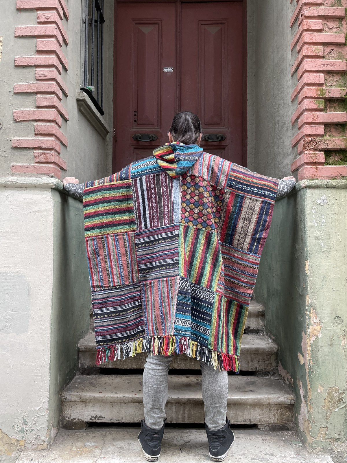 Unisex Nepal Gheri Mor Bob Panço