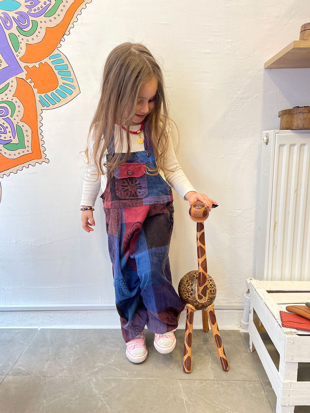 Nepal Çocuk Patchwork Tulum