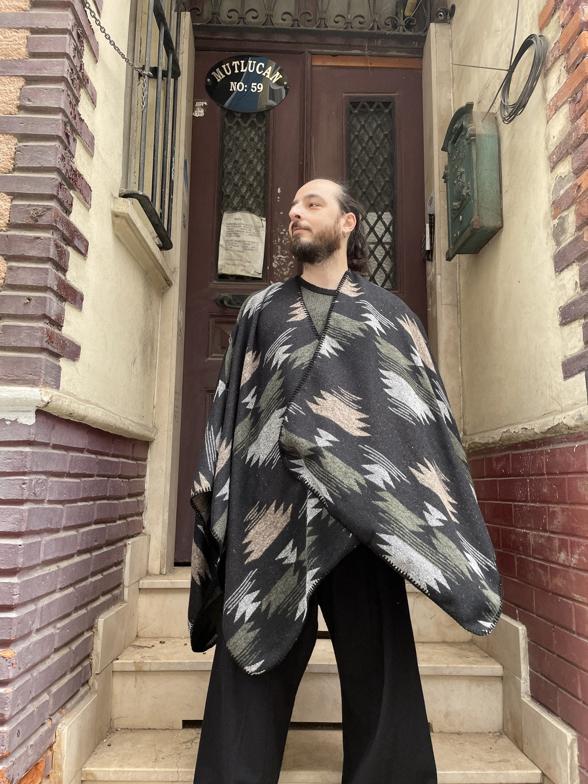 Bohem Çift Taraflı Etnik Panço