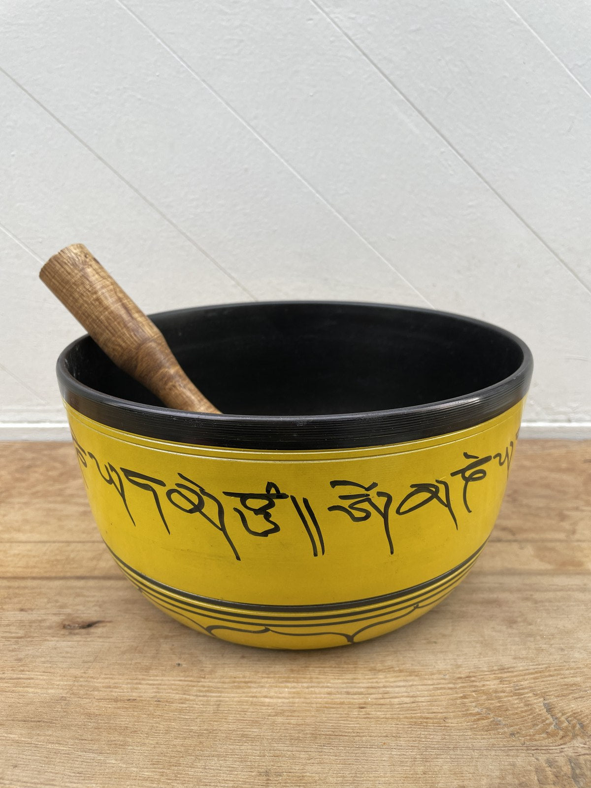 Blue Meditation Bell Yoga Bell Tibetan Bowl Singing Bowl