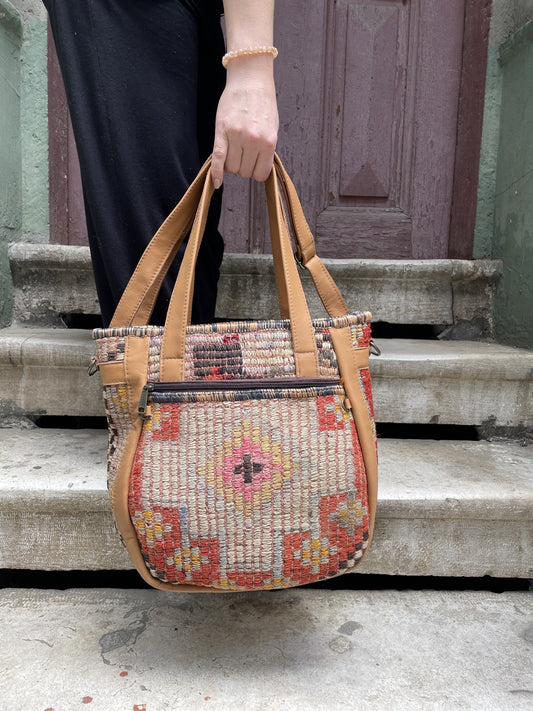 Bohemian Kilim Design Shoulder Bag