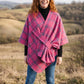 Bohemian One Pocket Colorful Poncho