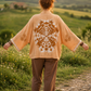 Sahara Bohem Batik Kimono – El Boyama Desenli Salaş Kesim Kadın Kimono