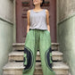 Kadın Nepal Pantolon – Lastikli Bel & Paça, Cepli Bohem Stil