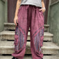 Kadın Nepal Taşlanmış Pantolon – Cepli, Rahat ve Bohem Tarz