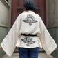 Anka Kuşu Bohem Kadın Yoga Doğal Kumaş Kimono