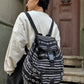 Brown Claret Red Pure Hemp Backpack
