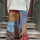 Bohem Nepal Aum Patchwork Kadın Pantolon