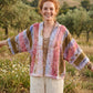 Rosalia Bohem Batik Kimono – El Boyama Desenli Salaş Kesim Kadın Kimono