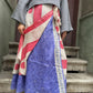 cift_Tarafli_Nepal_ipek_Etek_Yuvarlak_Desenli_Pembe_Bej_Bohem_Tarz