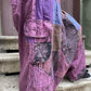 Kadınlar için Nepal patchwork şalvar. Taşlanmış kumaş, bol cep, salaş kesim ve ayarlanabilir bel ile S–XL arası bedenlere uyumlu. Bohem stil ile günlük konfor birleşiyor.