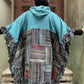 Unisex_Turkuaz_Nepal_Patchwork_Kislik_Panco