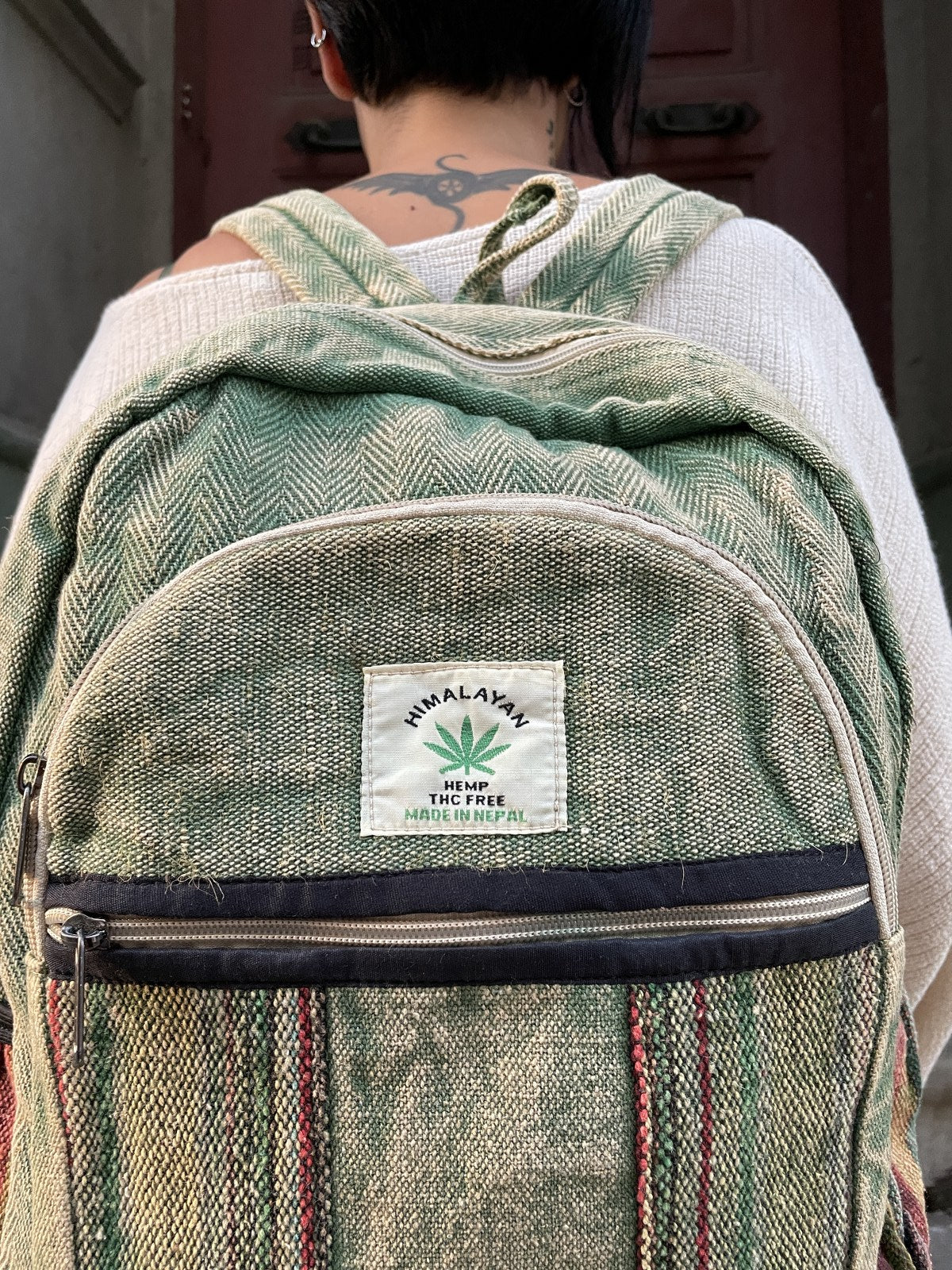 Pure Hemp Açık Yeşil Sırt Çantası