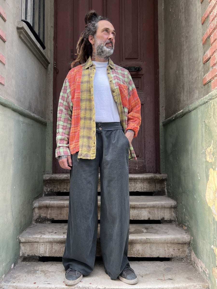 Erkek Kadife Bol Paça Pantolon