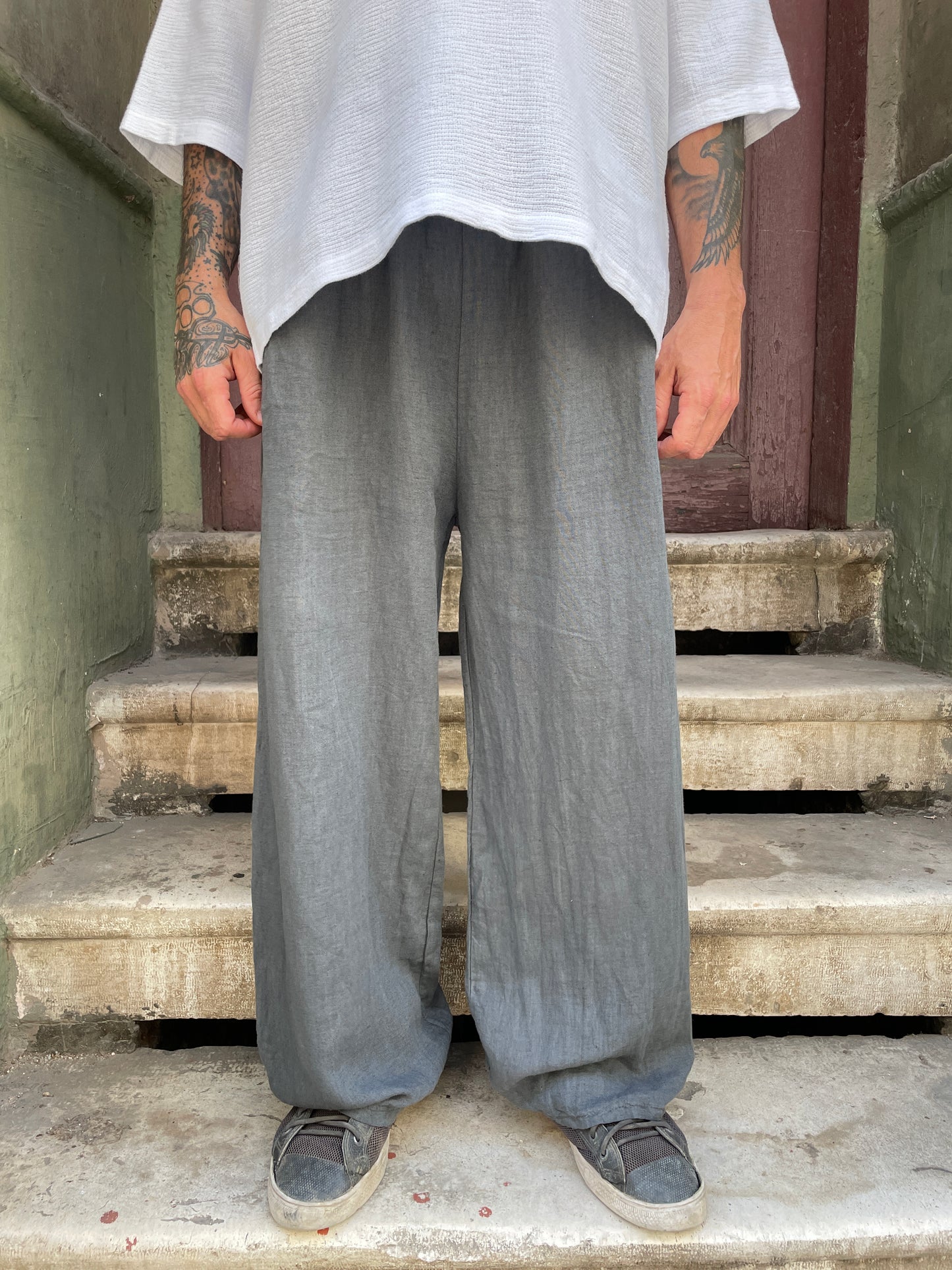 Bohemian Wide Leg Loose Women Trousers