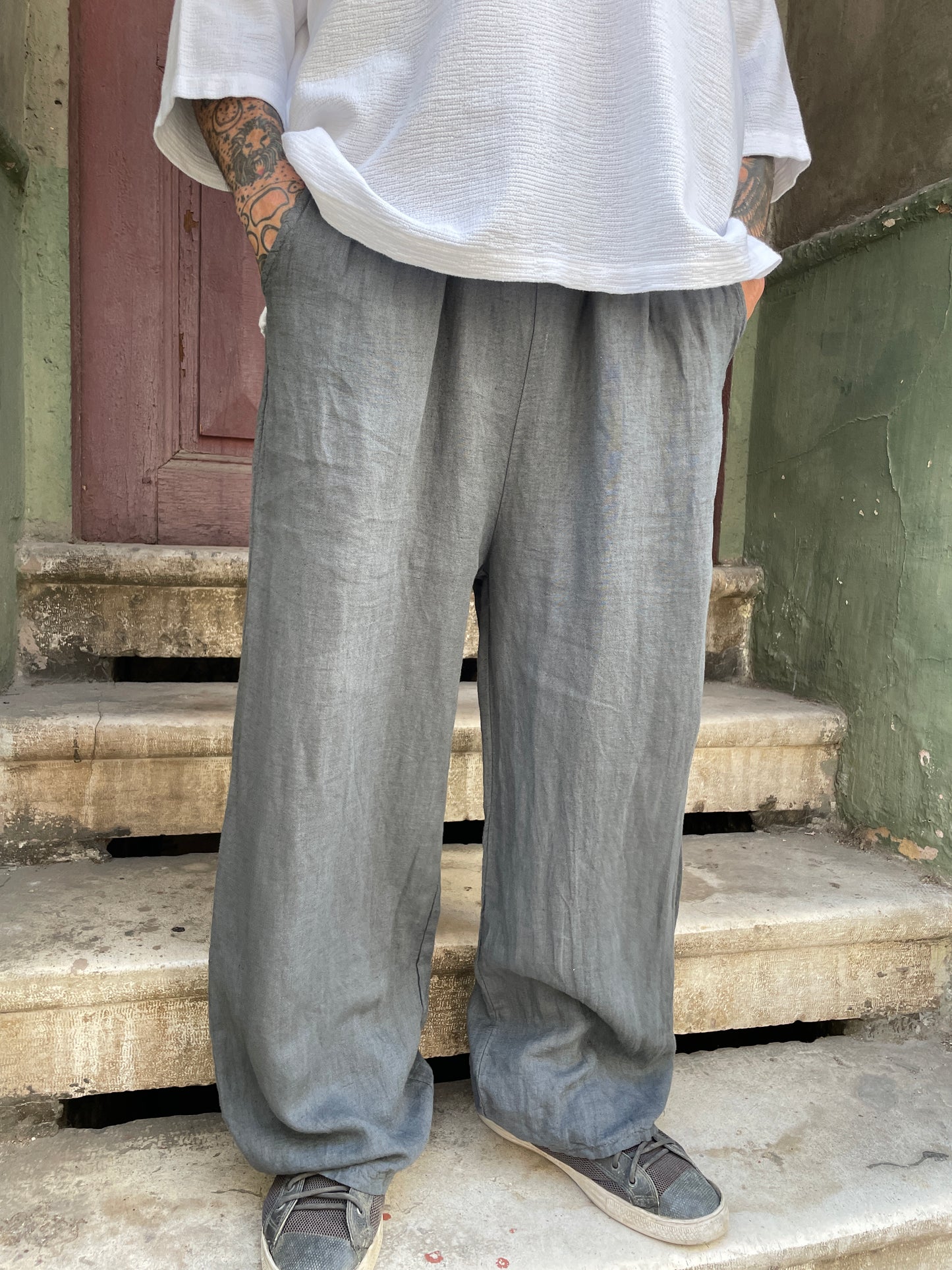 Bohemian Wide Leg Loose Women Trousers