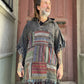 Unisex Nepal Gheri Geo Print Poncho