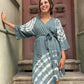 Aqua Batik Kimono