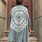 Aqua Batik Kimono