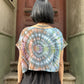 Tasarım Soft Kadın Crop Batik Bluz
