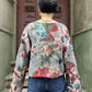 Kadın Batik Bluz Forest Bloom – El Boyaması, %100 Müslin