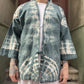 Bohem Erkek Çakra Batik Tasarım Kimono Ceket
