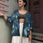 Tasarım Batik Desenli Çok Yönlü Bluz & Hırka