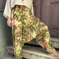 Yeşil Renkli Batik Kadın Pantolon