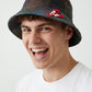 Crimson Tide Batik Balıkçı Şapkası – El Yapımı Desenli Unisex Bucket Hat