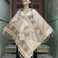 Bohemian Ethnic Rug Poncho