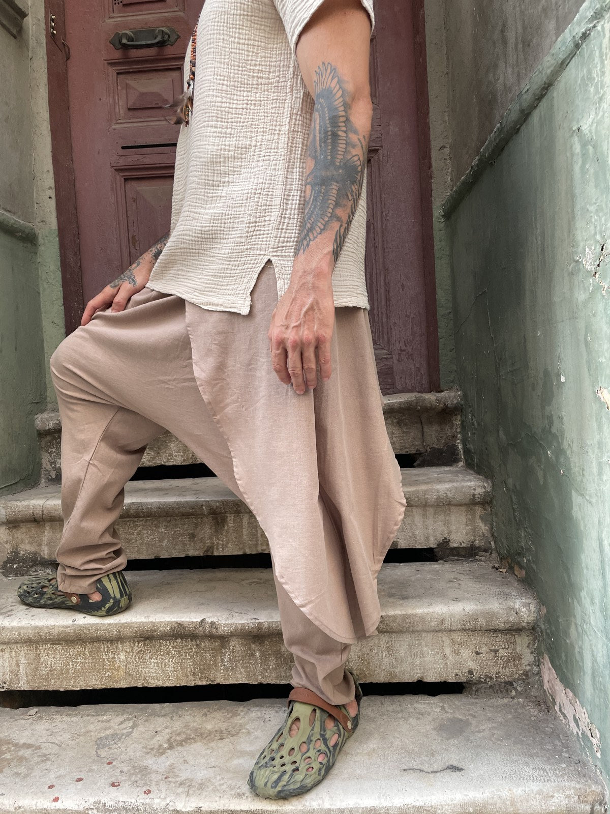 Bohemian Cotton Summer Shalwar Trousers