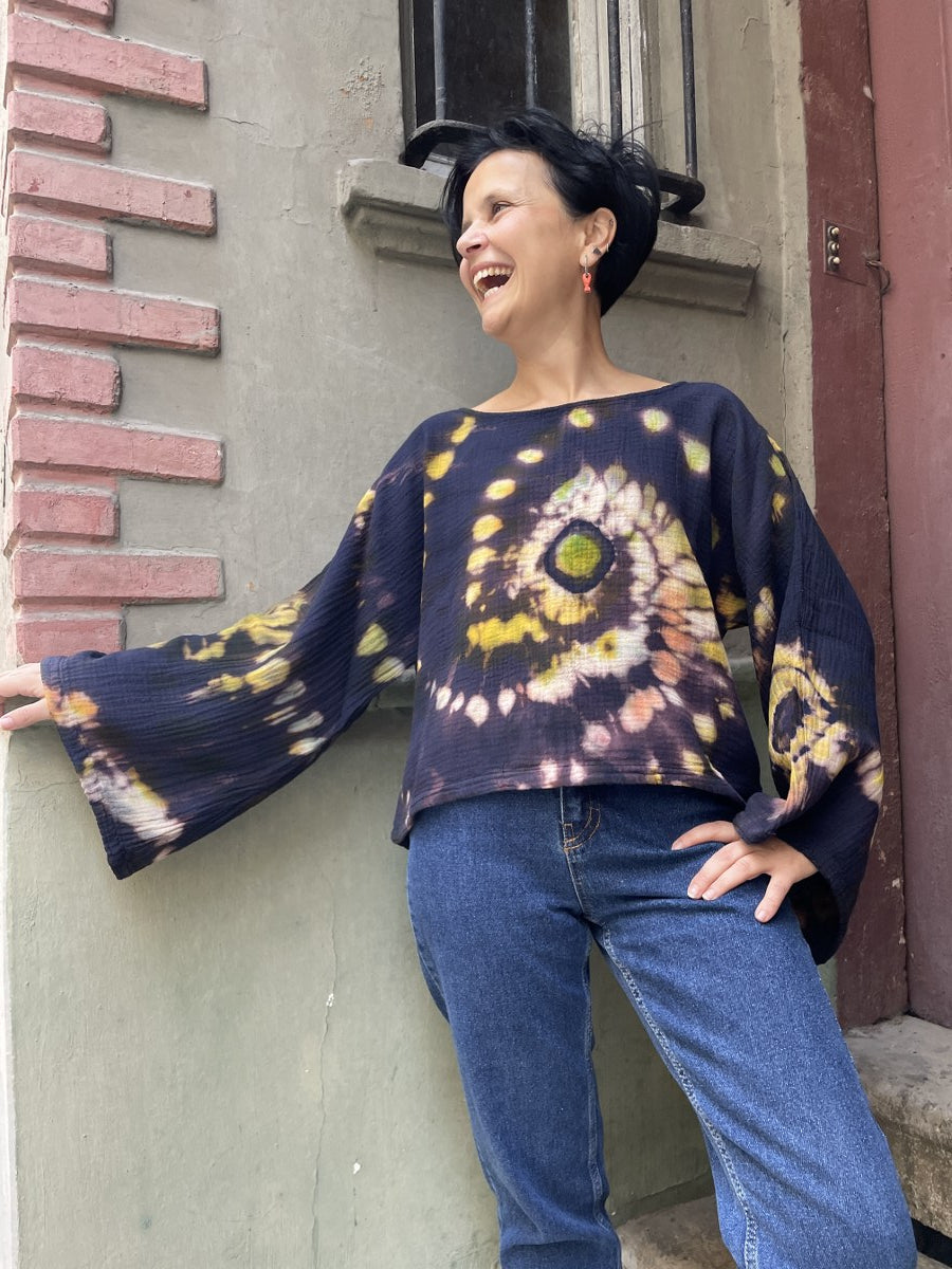 Batik Bluz Renkli Bluz