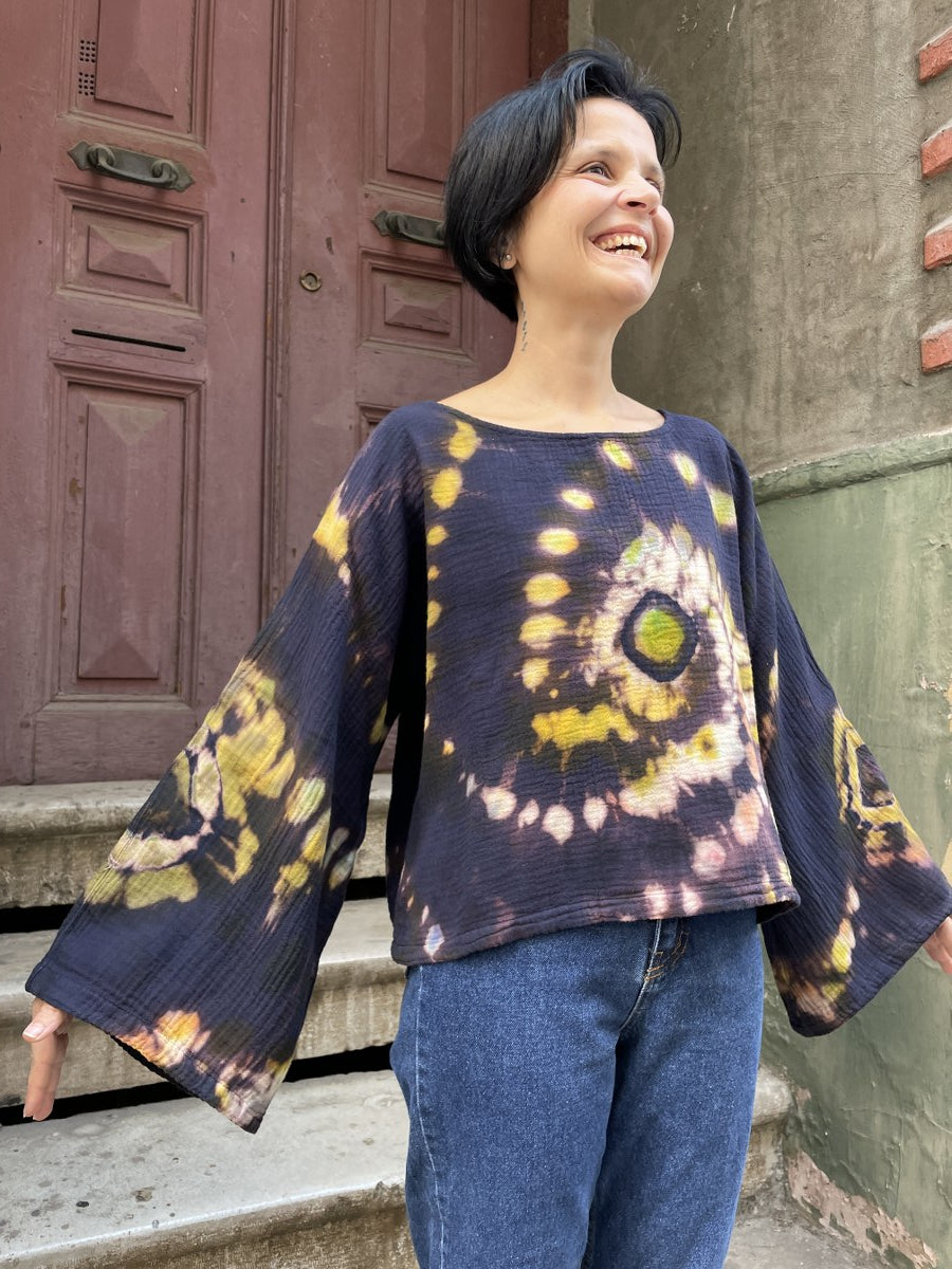 Batik Bluz Renkli Bluz