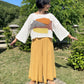 El Yapımı Tasarım Sürdürülebilir Boho Bluz