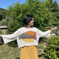 El Yapımı Tasarım Sürdürülebilir Boho Bluz