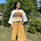 Bohemian Muslin Loose Collar Blouse