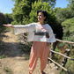 El Yapımı Tasarım Sürdürülebilir Boho Bluz